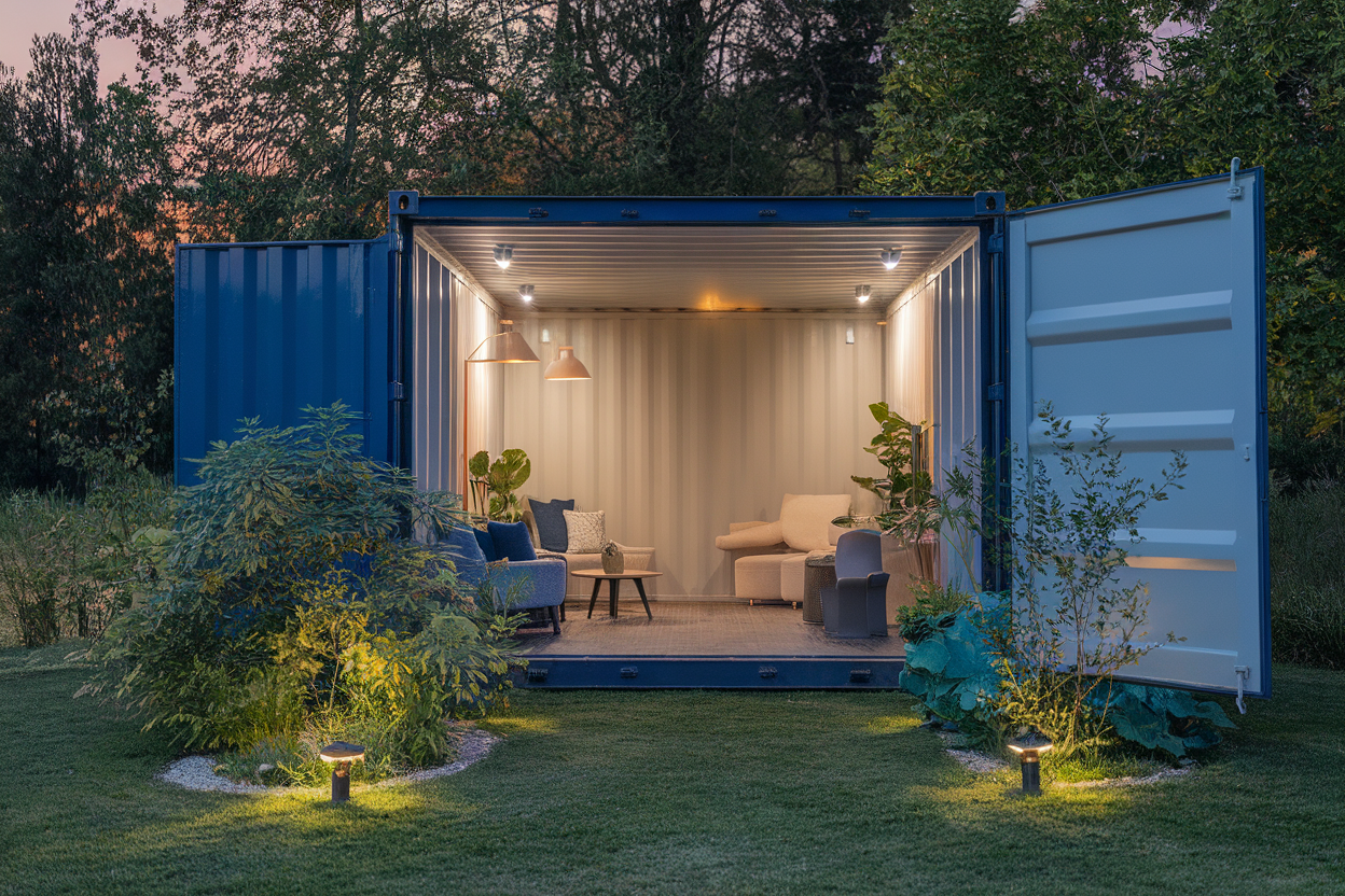 aménager un container en maison