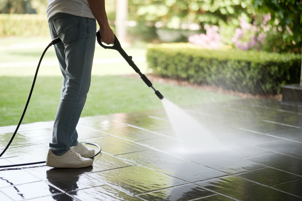 Nettoyer une Terrasse en Dalle : Méthodes Efficaces et Astuces