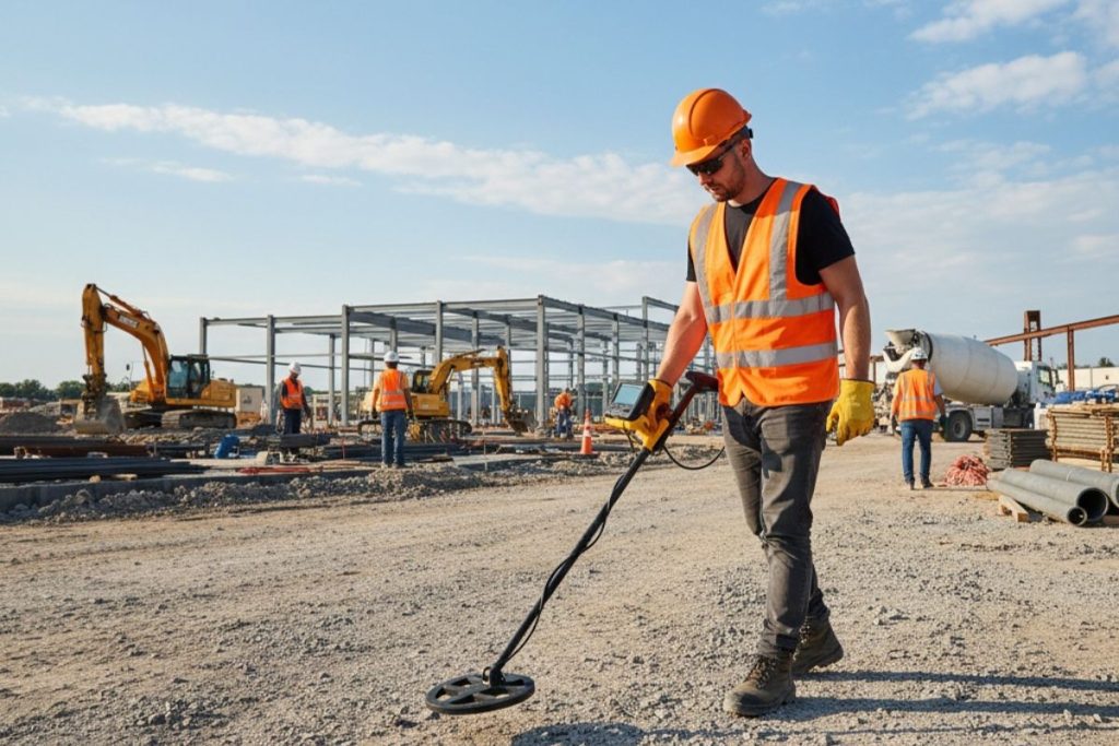 L'importance du détecteur de métaux avant tout chantier : une étape cruciale pour la sécurité