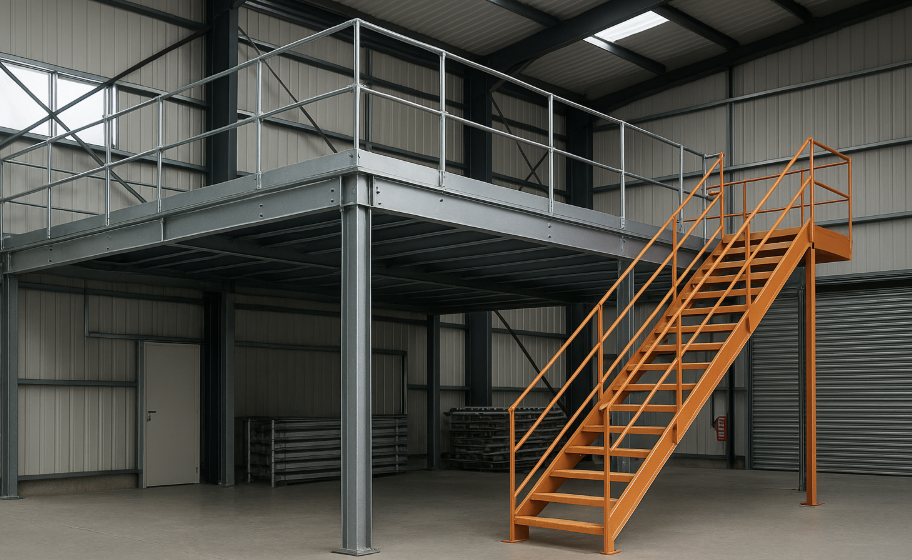 Optimiser l’espace dans les bâtiments professionnels : la force discrète de la mezzanine industrielle