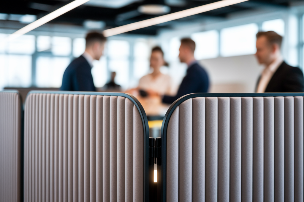 bureau-moderne-cloison-acoustique-collaborateurs