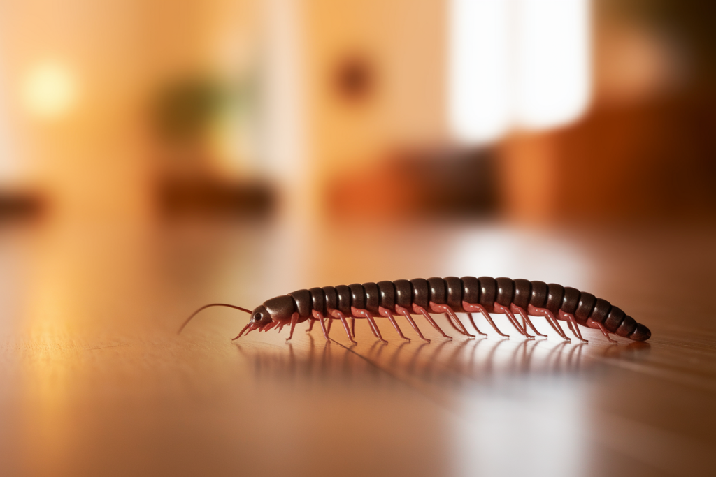 centipede-parquet-grosplan-chaleureux