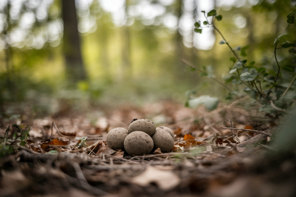 foret-feuilles-crottes-fouine