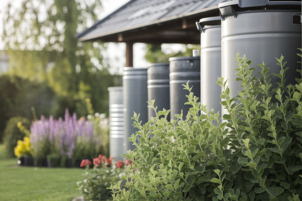 maison-moderne-systeme-pluie-barils