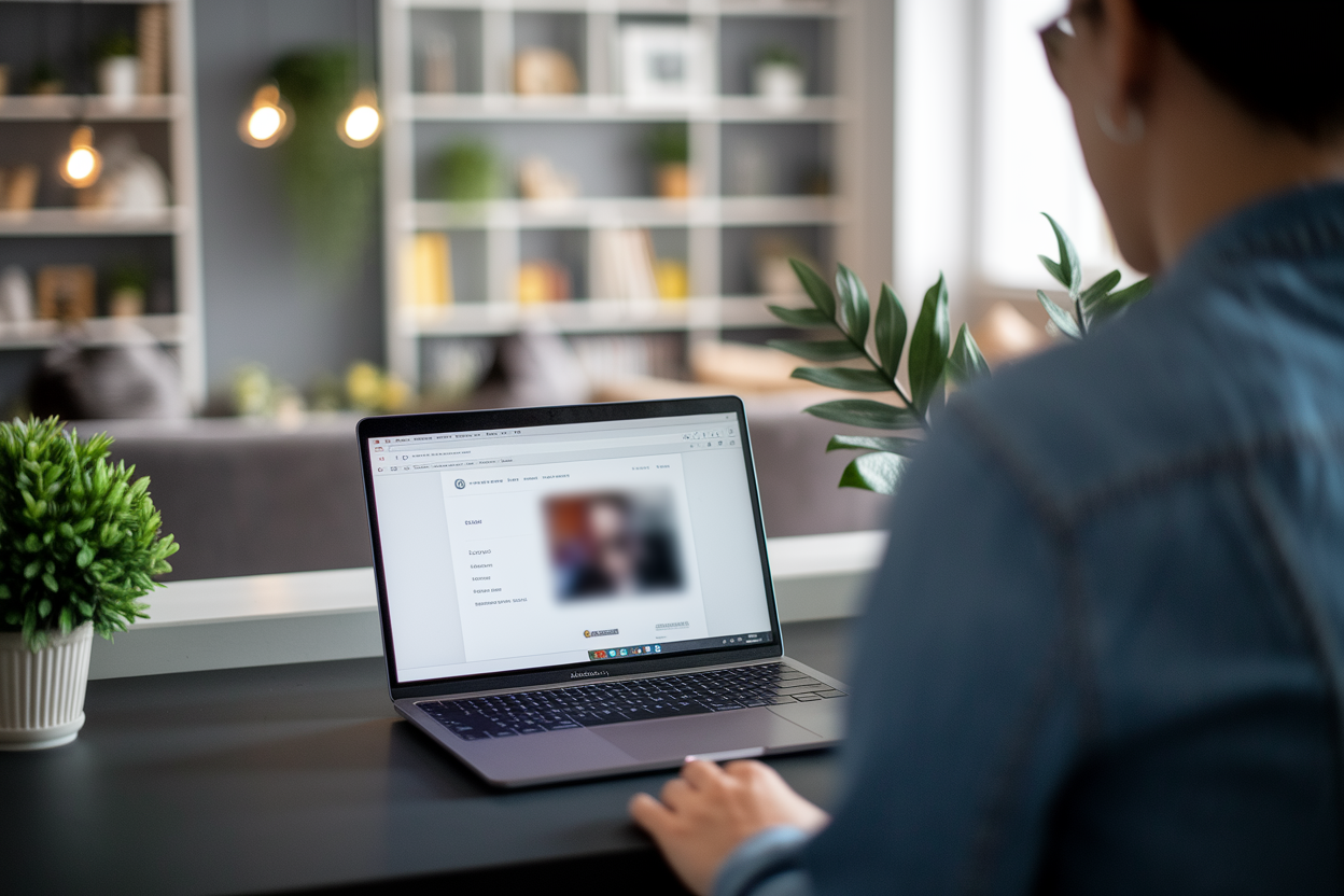 personne-dos-bureau-ordinateur-plantes