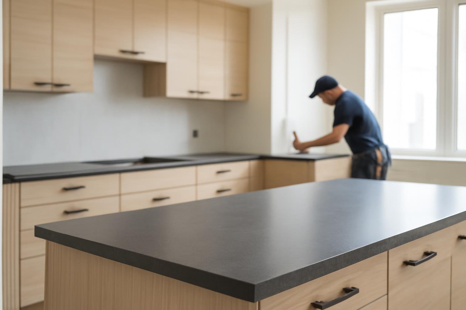 cuisine-moderne-plan-travail-installateur