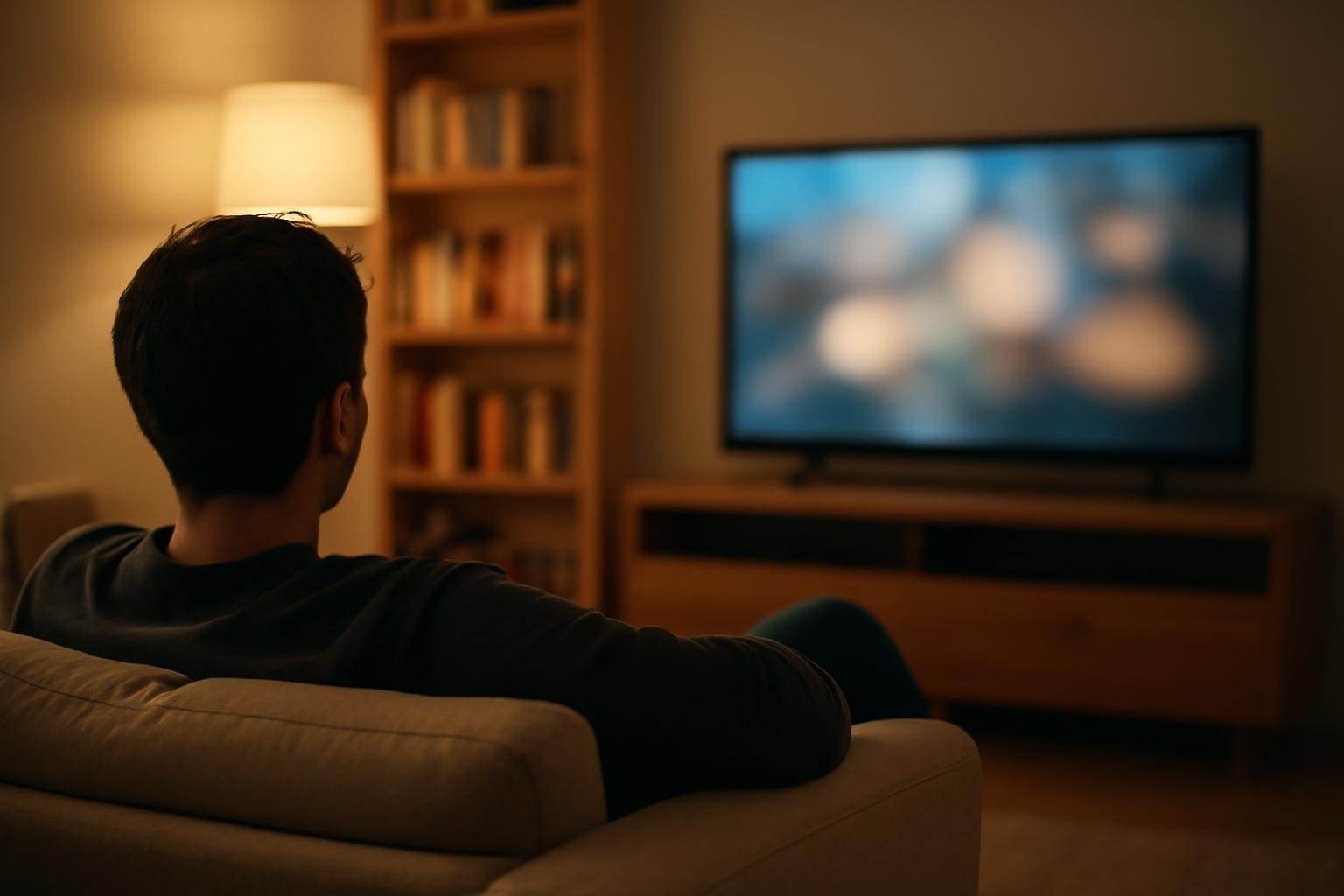 personne-canape-salon-tv-moderne