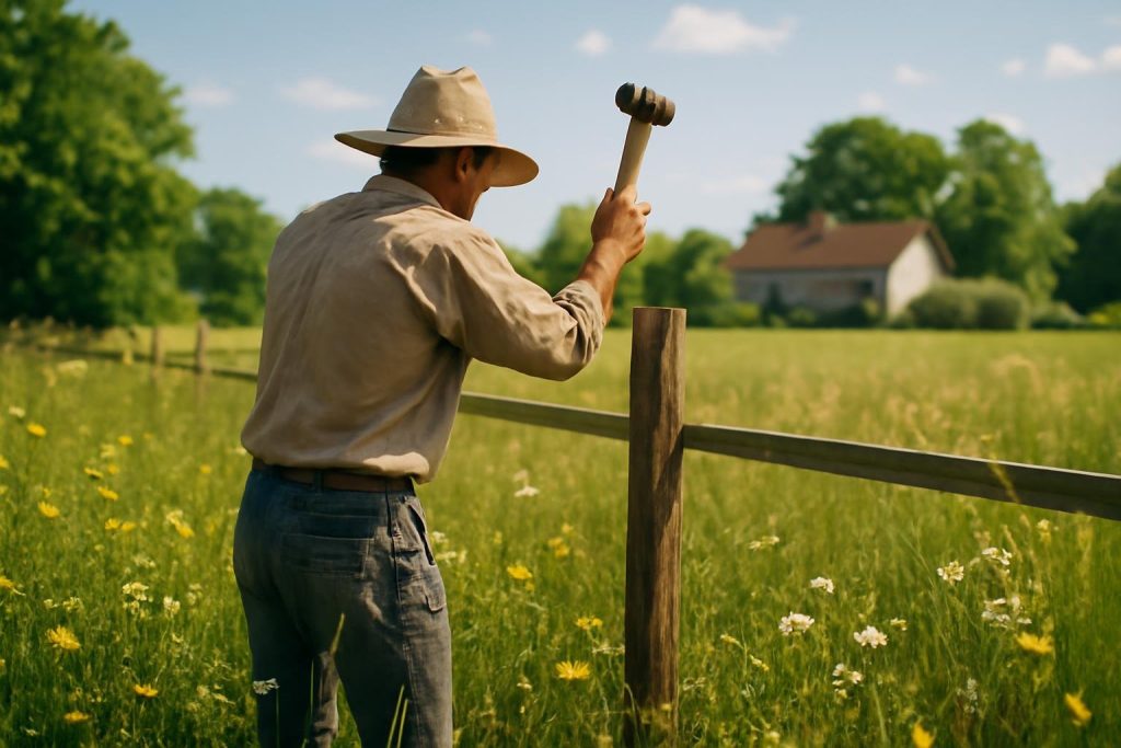 personne-cloture-fleurs-ferme-sunny