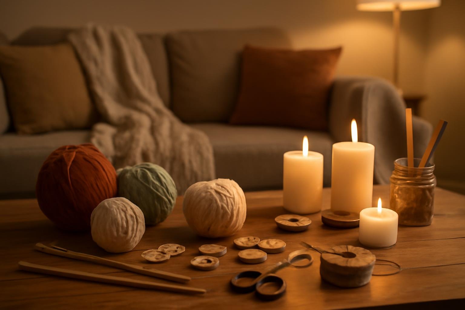 salon-chaleureux-table-fournitures-diy