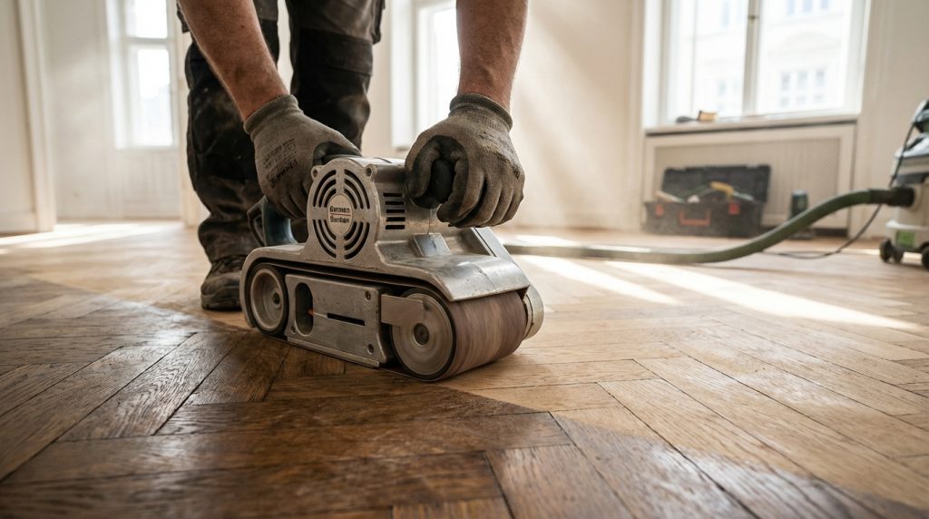 Artisan parqueteur Lyon : pose, rénovation et ponçage de parquet avec Sol Adéquat
