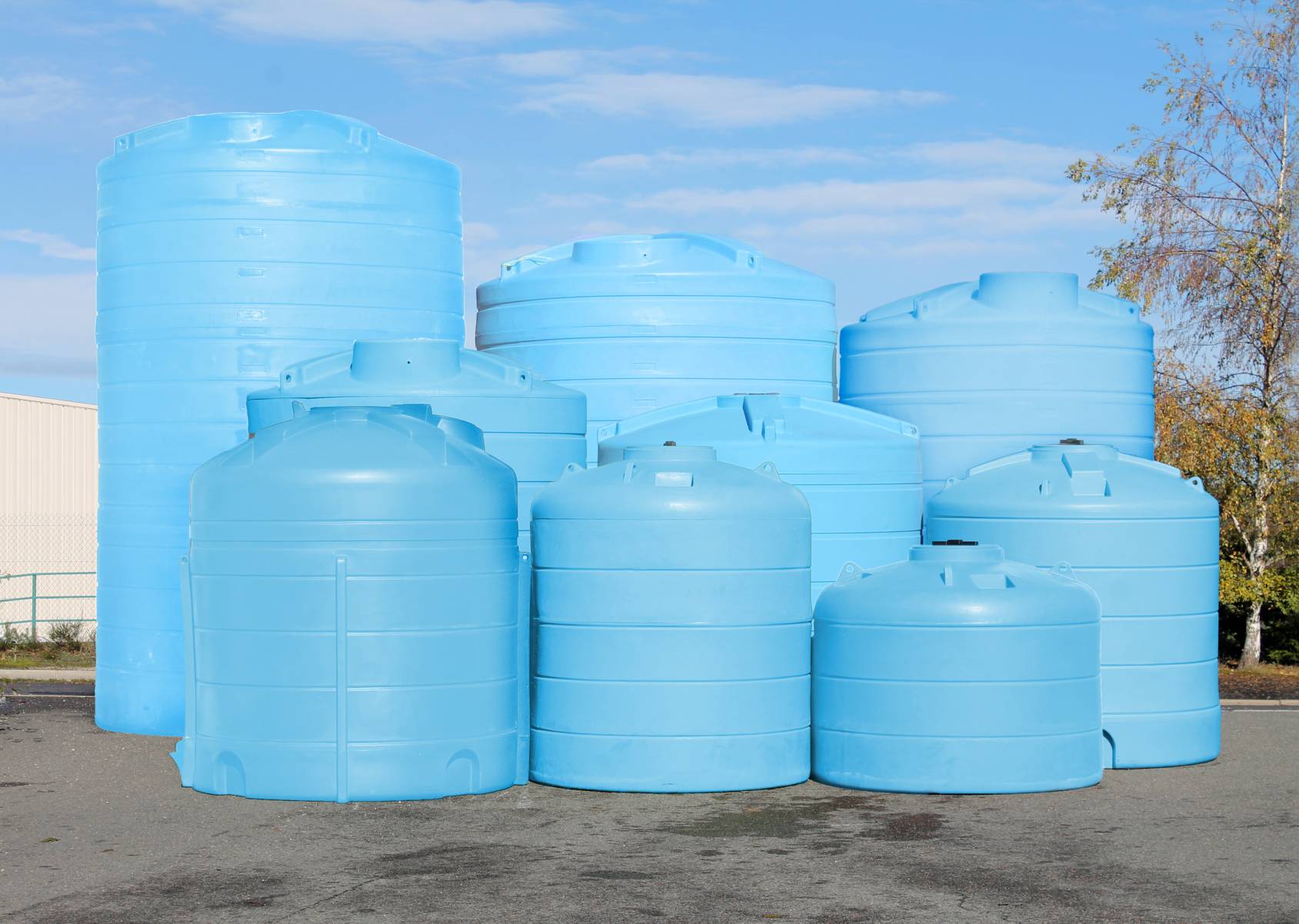 cuve plastique polyéthylène HD PEHD stockage liquide