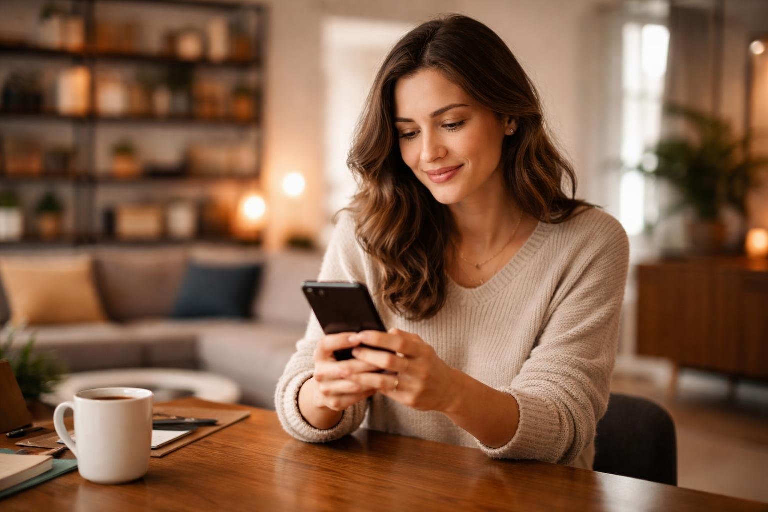 personne-table-smartphone-salon-contemporain