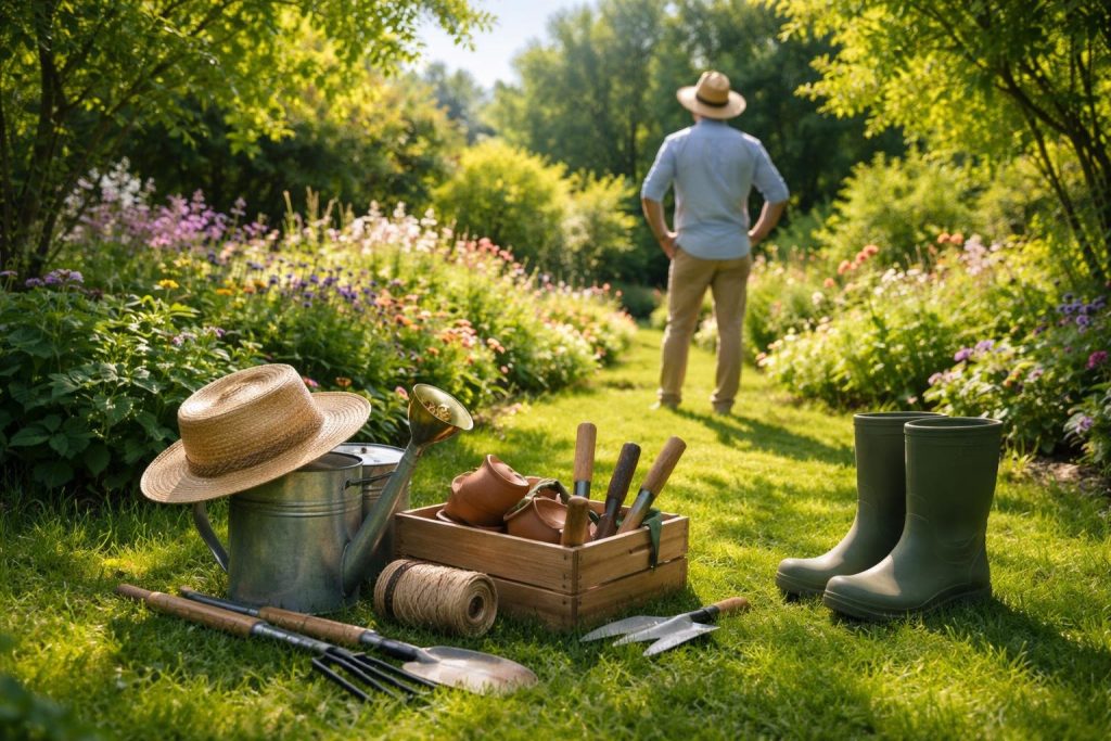 jardin-verdoyant-outils-personne-dos