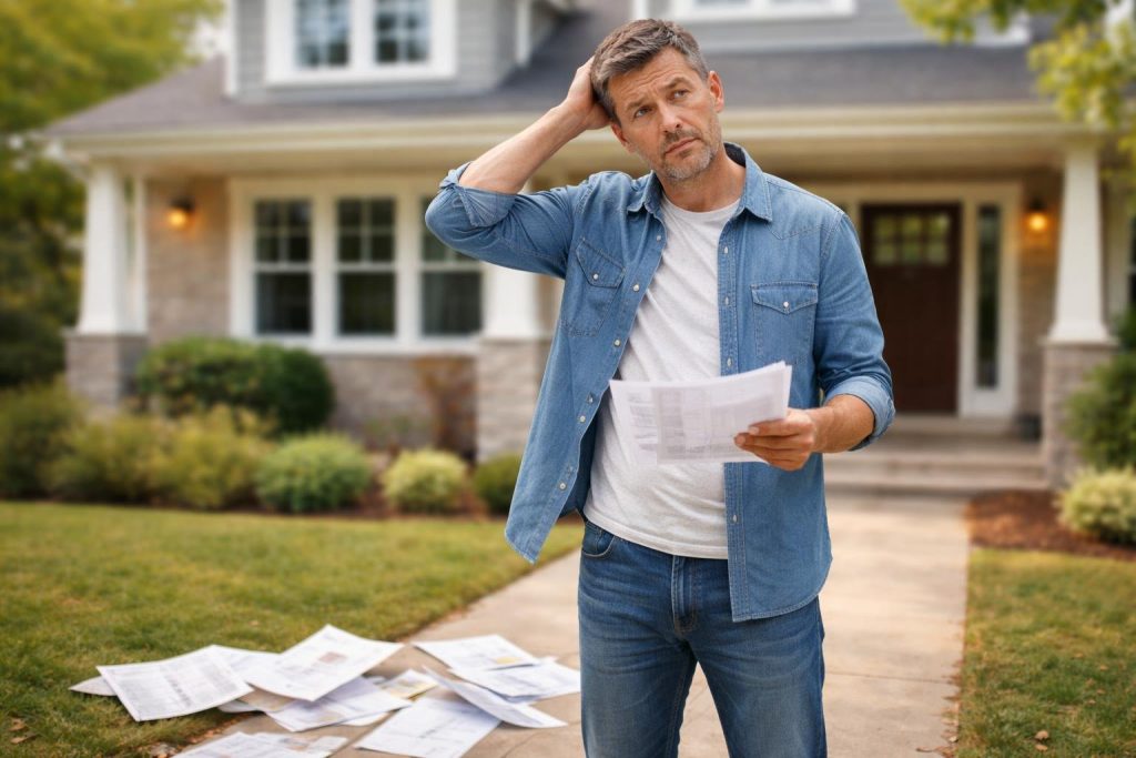 proprietaire-perplexe-maison-renovee-papiers