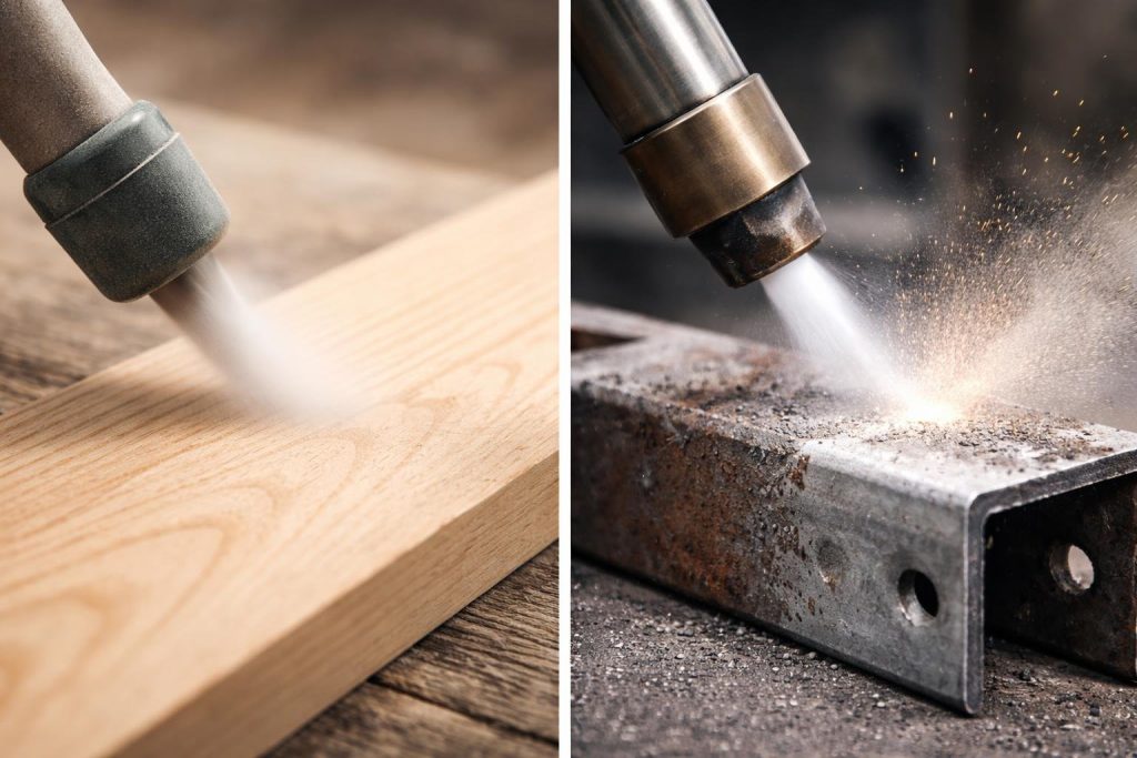 bois-aerogommage-metal-sablage-texture