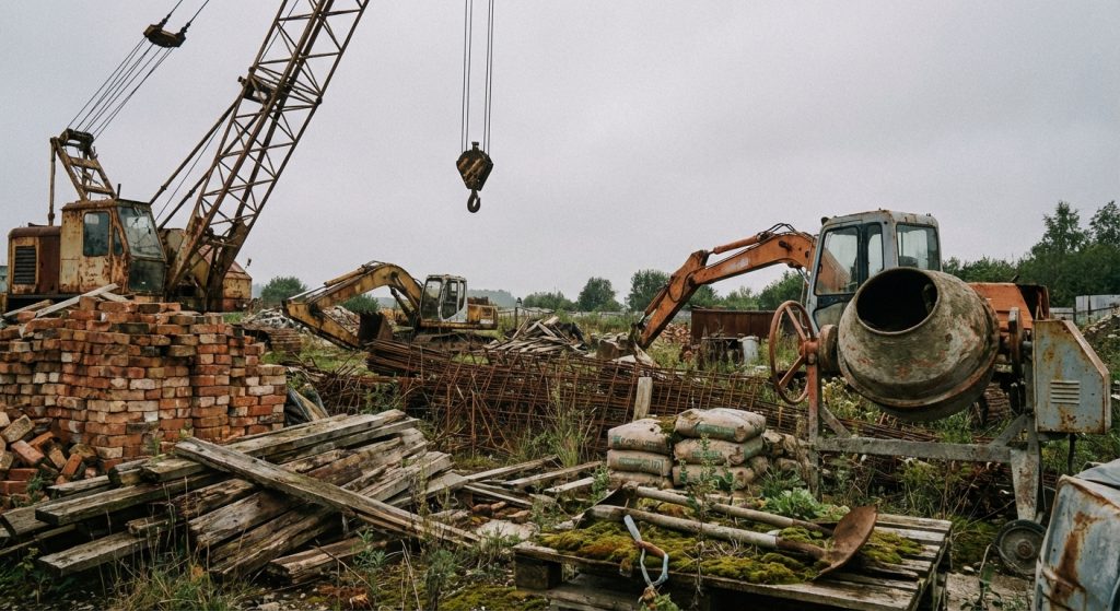chantier-arrete-materiaux-abandonnes