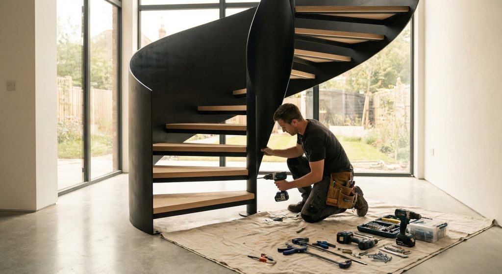 Comment installer un escalier en colimaçon chez soi ?