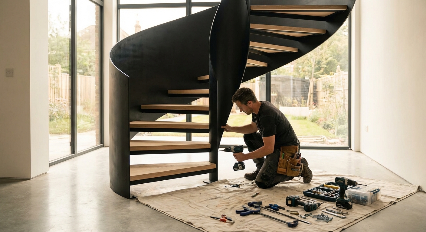 Comment installer un escalier en colimaçon chez soi ?