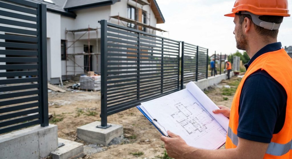 Clôtures et portails : une autorisation souvent oubliée sur les chantiers