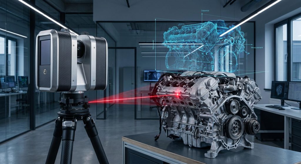Scanner 3D laser : comment ça fonctionne et à quoi ça sert vraiment ?