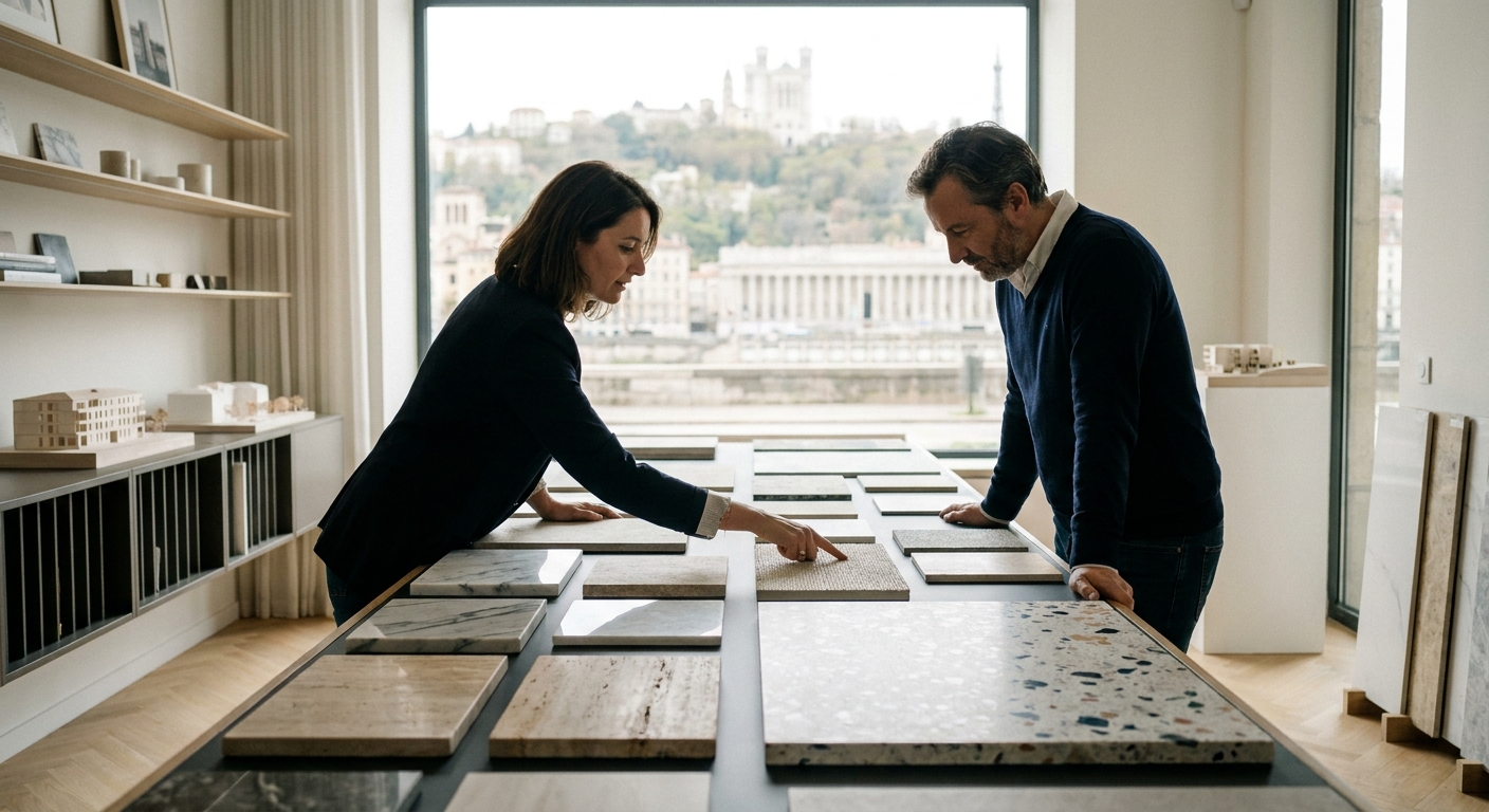 Trouver un magasin de carrelage Point P à Lyon pour vos travaux