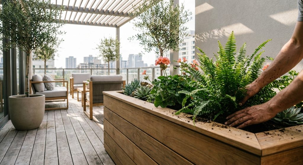 Comment choisir et installer une jardinière pour son balcon ou sa terrasse