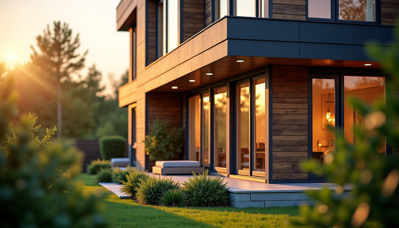 bien choisir ses menuiseries extérieures pour une isolation optimale ? — les menuiseries mixtes, associant par exemple bois à