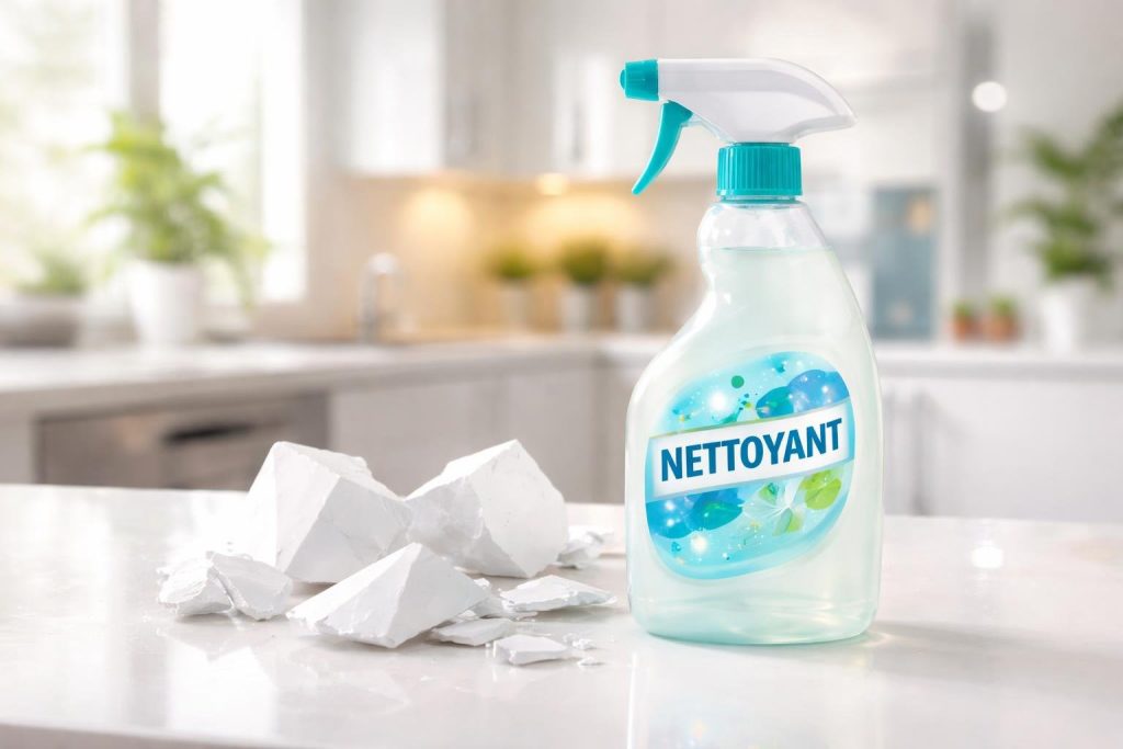 flacon-nettoyant-plastique-blanc-surface-brillante