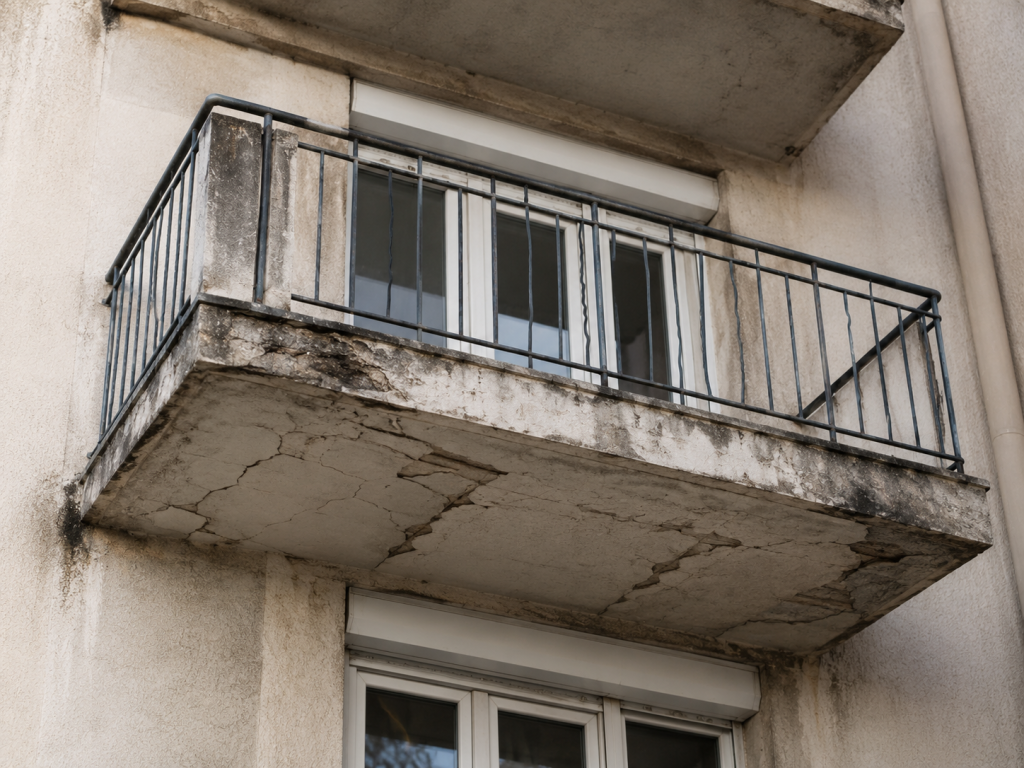 Comment vérifier la solidité d'un balcon ancien