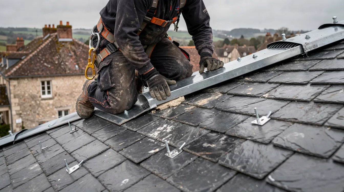 Faîtage de toiture : à quoi il sert, comment il s'use et quand le refaire